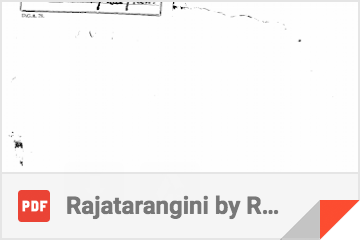 Rajatarangini by RS Pandit